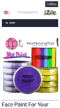 Mobile Screenshot of facepaintingtips.com